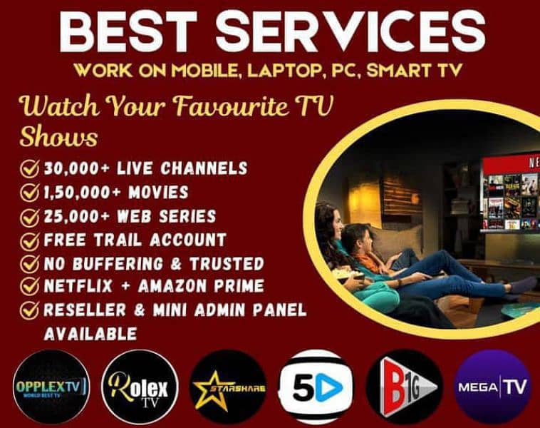 All iptv subscription starshare opplex and others 03342570538 0