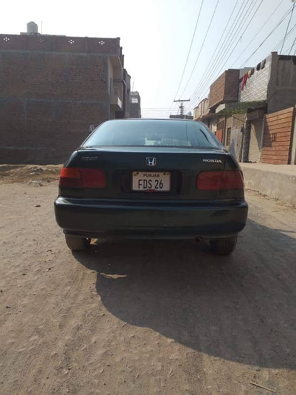 Honda Civic EXi 1995 for urgent sale just buy and drive 1