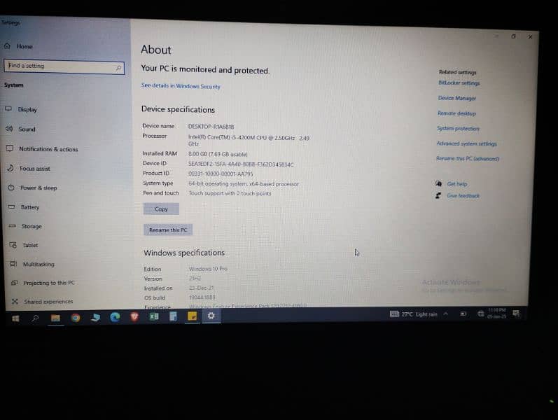 Lenovo ThinkPad T440 Core-i5-4th Gen 8 GB RAM 320 GB HDD 14″ Display 0