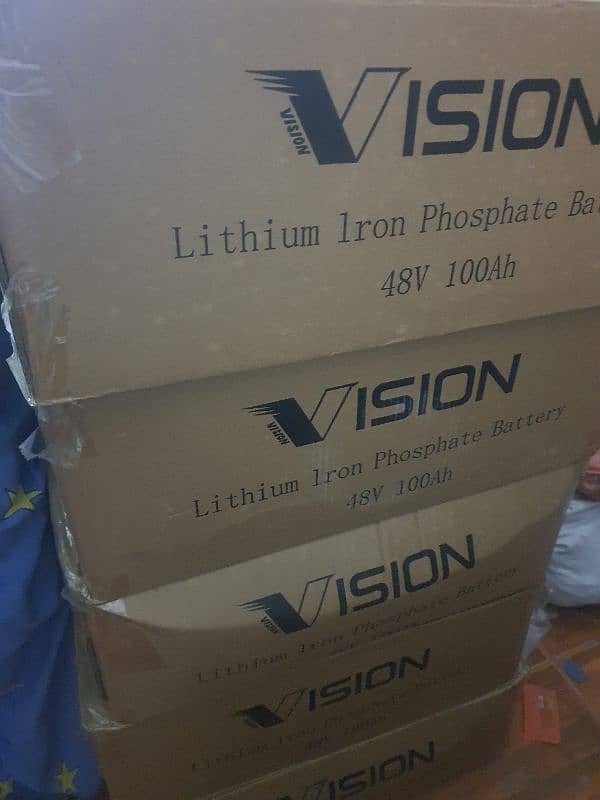 New Vision Lithium ion battery,  48 Volt, 100 AH 4