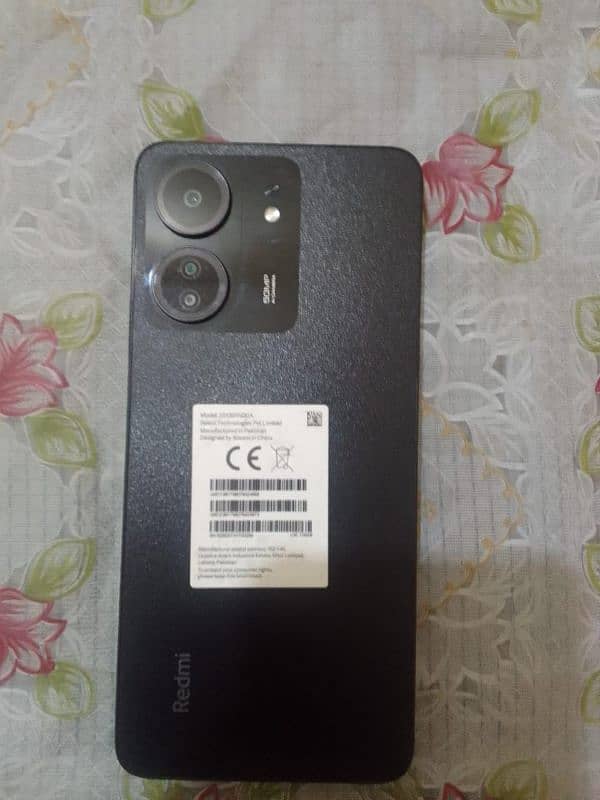 Redmi 13c with 6 months warranty pta proved 0