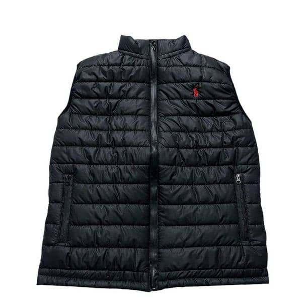 Sleevless Puffer Jacket 1