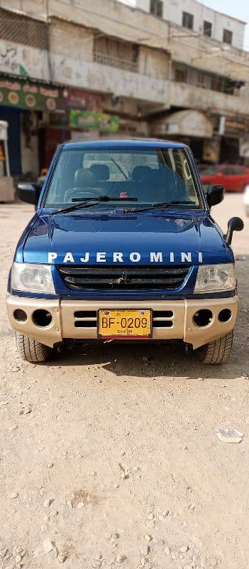 Mitsubishi Pajero Mini 1999 0