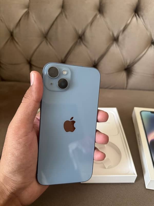 iphone 14 plus Jv 256GB Blue 7