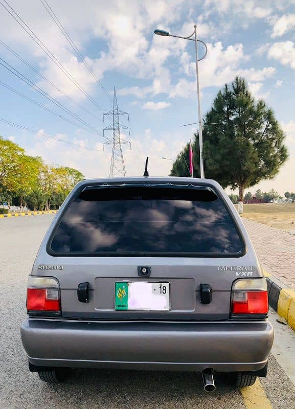 Suzuki Mehran VXR 2018 lush condition w. no 0349-9691686 4