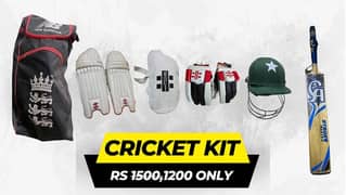 Full Cricket kit with bag