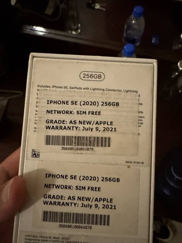 Iphone SE 2020 256 GB PTA 1