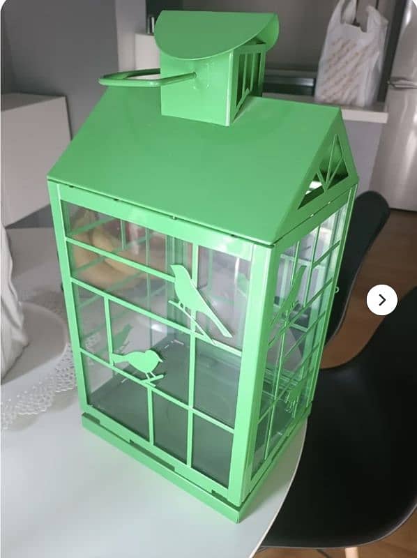 ikea lantern Green 1