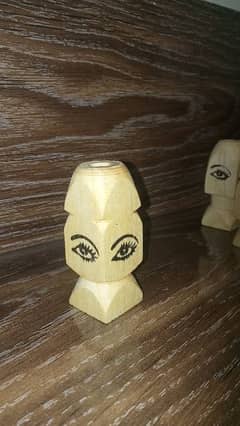 wooden show pieces pack of 4