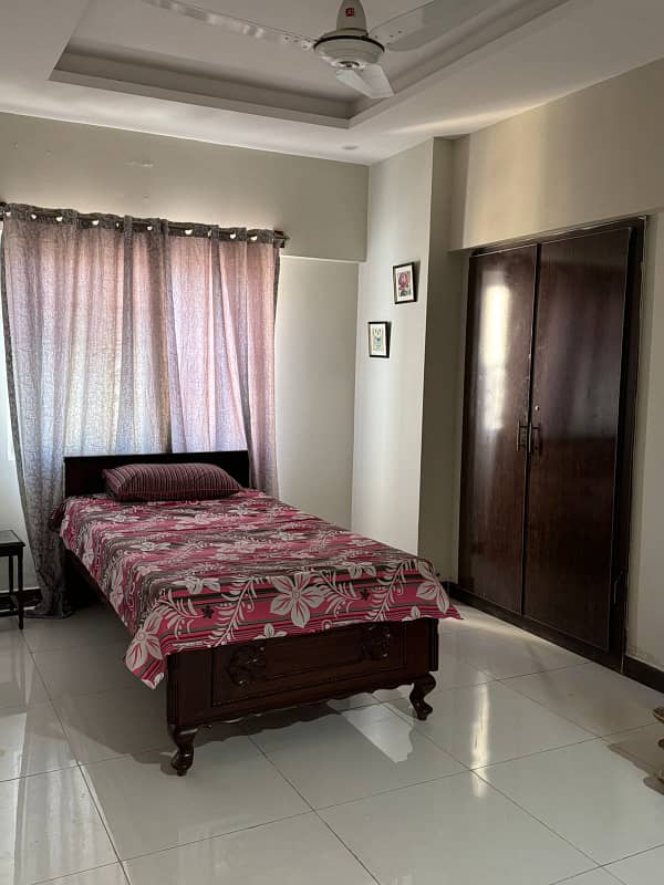 Furnish room available in E-11/4 for single lady only 3