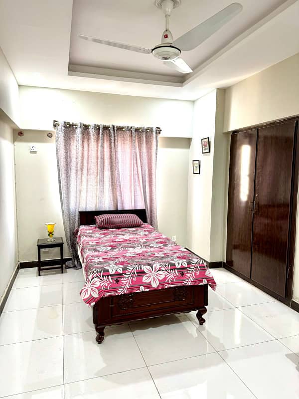 Furnish room available in E-11/4 for single lady only 5