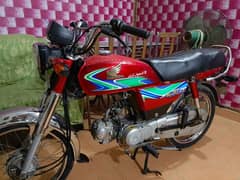 Honda CD 70 for sale 10 by 10 condition for sale