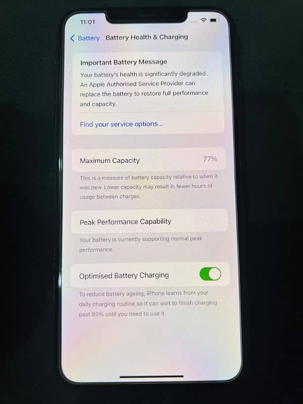 iPhone XS Max 64 GB PTA Approved 8