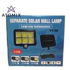 SEPARATE SOLAR WALL LAMP Large area luminescence