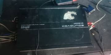 8 Channel Amlifier with speakers for car