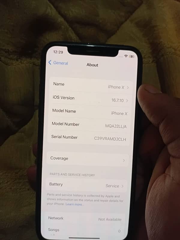 Iphone X Non Pta No Open No Repair All Original 3