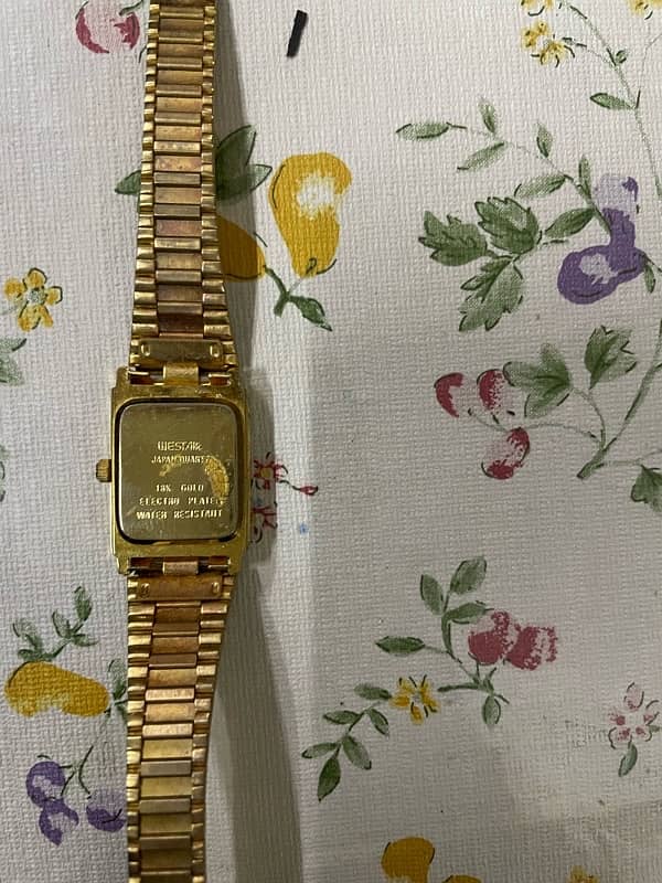 18k Gold watch for sale 2