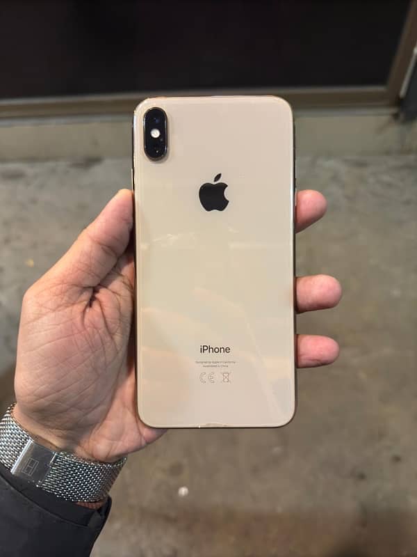 iphone xsmax 64gb pta approved single sim 1