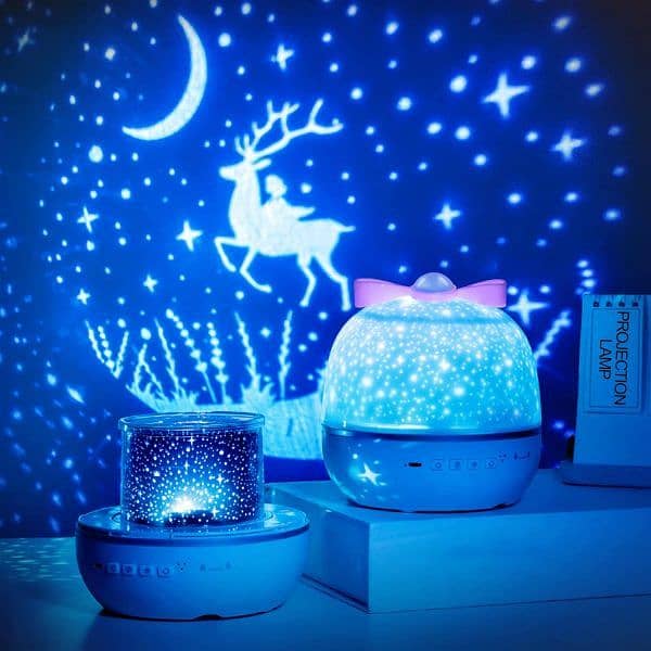 (nw000284) 360° Rotating Solar System Projector Night Light For Kids 2