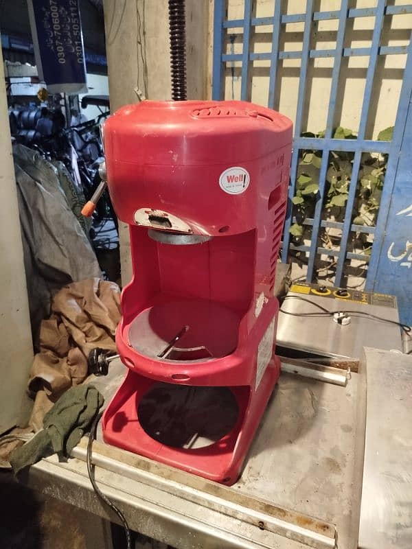 ice gola Ganda machine imported 220 voltage table top model 4