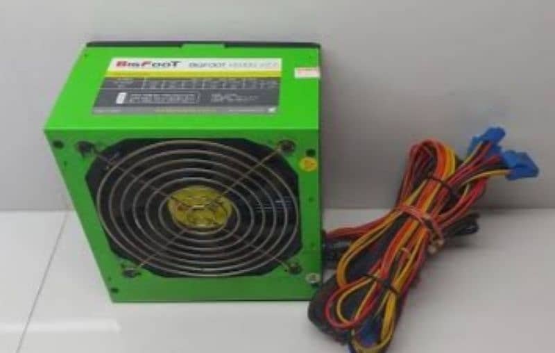 BIGFOOT 500 WATT 80 PLUS BRONZE GAMING PSU 0