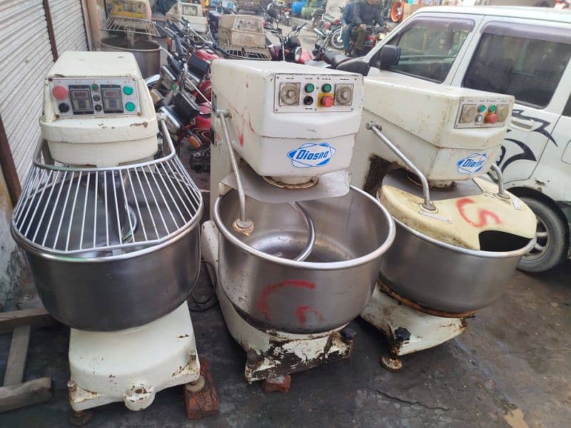 60 kg capacity dough spiral mixer machine imported 3 phase 7