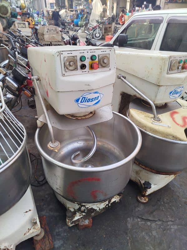 60 kg capacity dough spiral mixer machine imported 3 phase 10