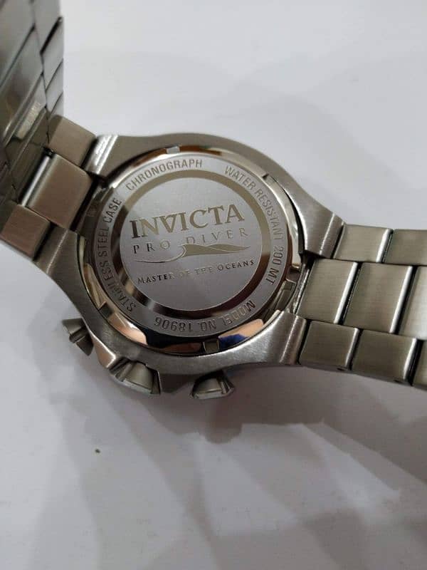 Invicta Men's 18906 Pro Diver Analog Display Japanese Quartz Silver. 7