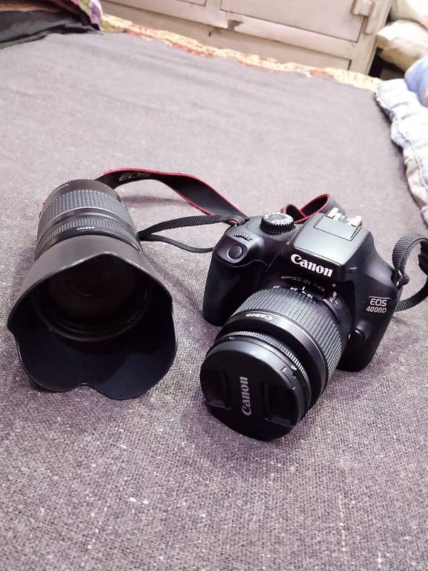 Canon 000D DSLR Camera With 18-55mm & 75-300mm lenses Excellent Cond. . 6