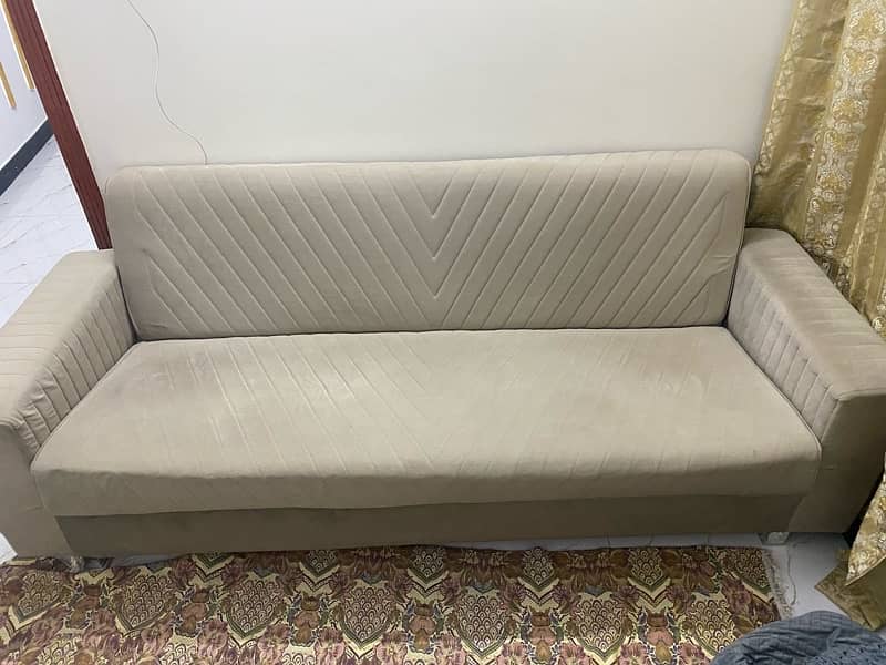 Sofa Cum Bed in 10/10 Condition Molti foam 0