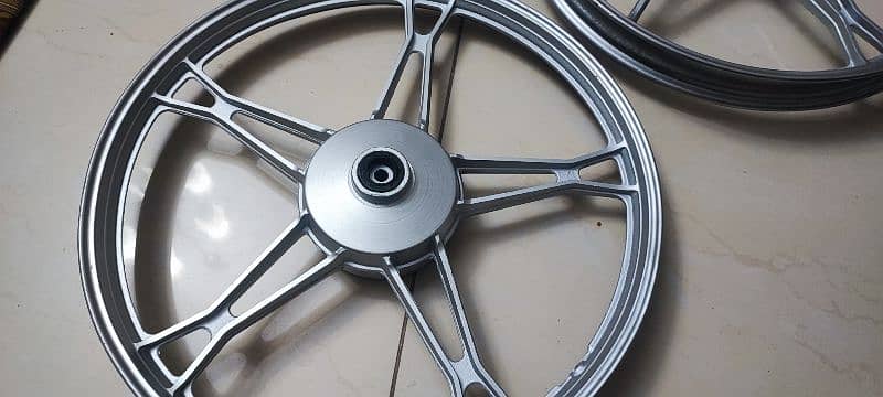 CD 70 bike Star Alloy Rims 1