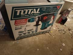 Total 1500 watt Rotary Hammer Drill machine