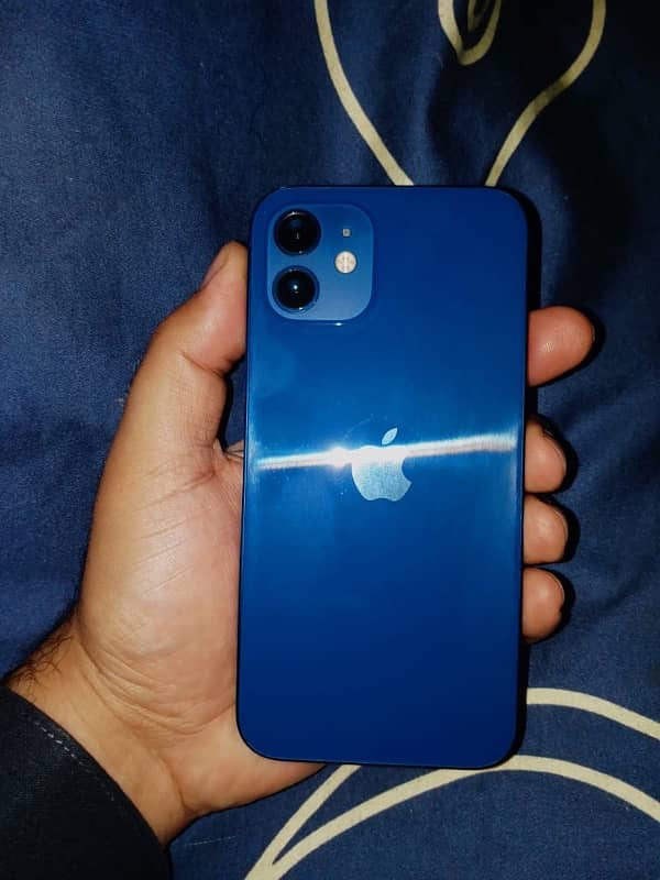 iPhone 12 128GB PTA Approved - Physical + eSIM | Good Condition | Blue 1