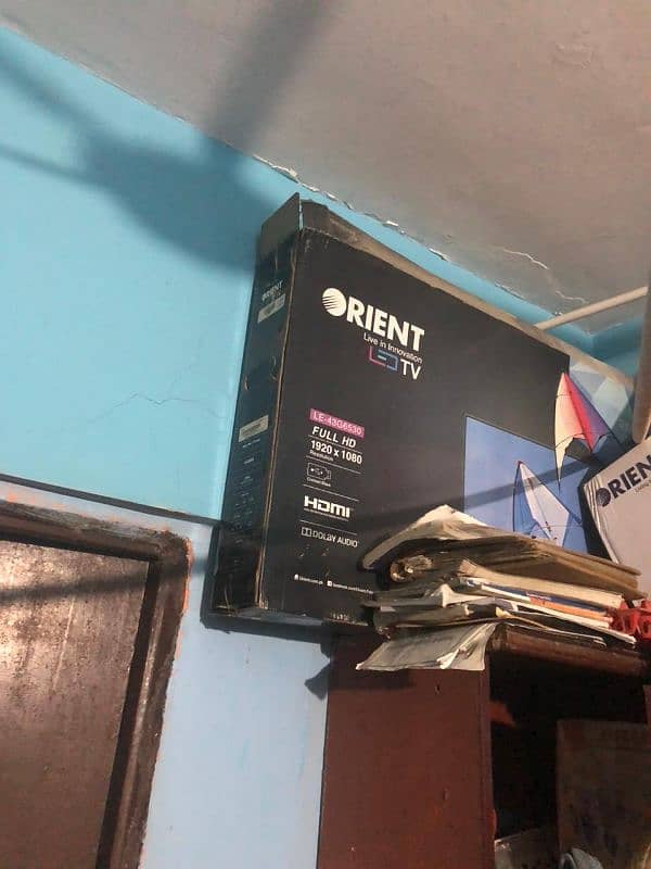 ORIENT TV FOR SELL BOX K SATH 5