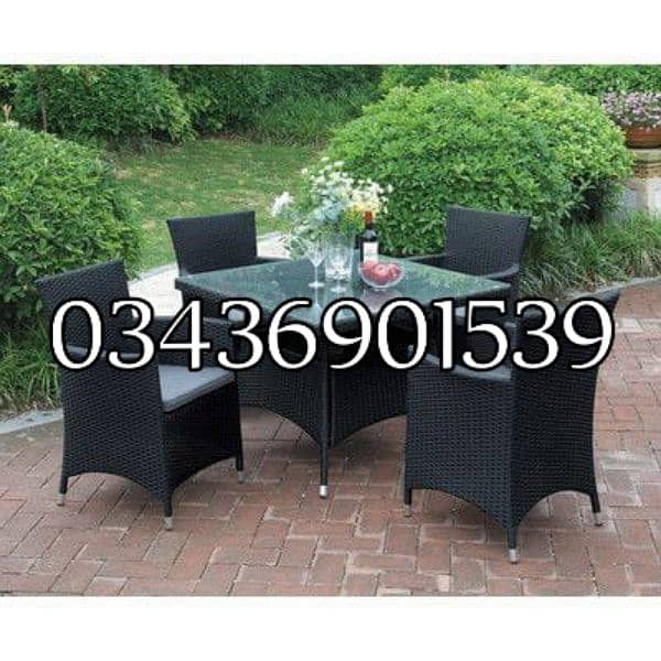 Garden chairs/rattan sofa sets/dining tables/UPVC outdoor furniture 2