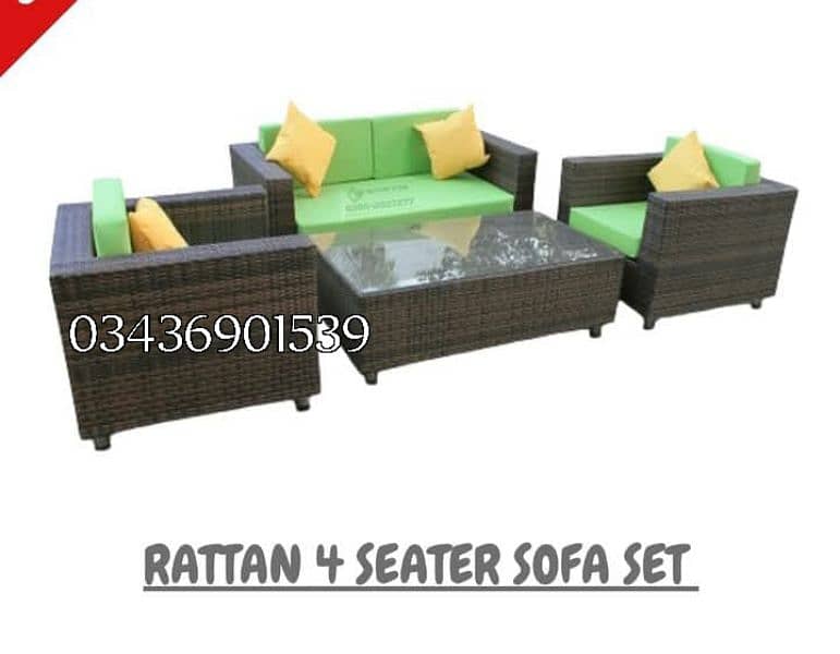 Garden chairs/rattan sofa sets/dining tables/UPVC outdoor furniture 5