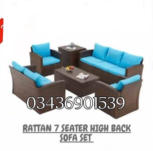 Garden chairs/rattan sofa sets/dining tables/UPVC outdoor furniture 6