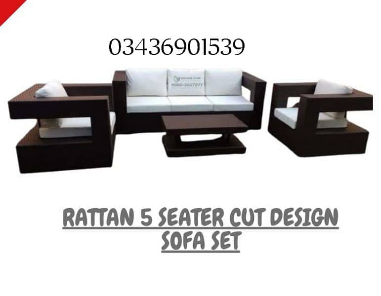 Garden chairs/rattan sofa sets/dining tables/UPVC outdoor furniture 9