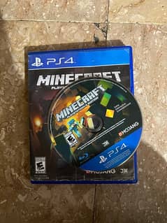 Minecraft PS4 game