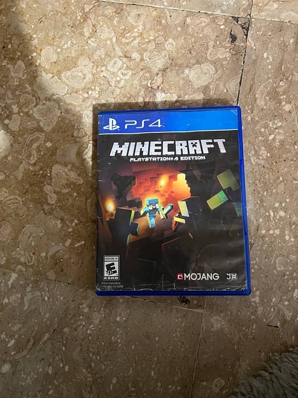 Minecraft PS4 game 1