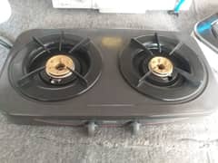 japani automatic two burner gas stove