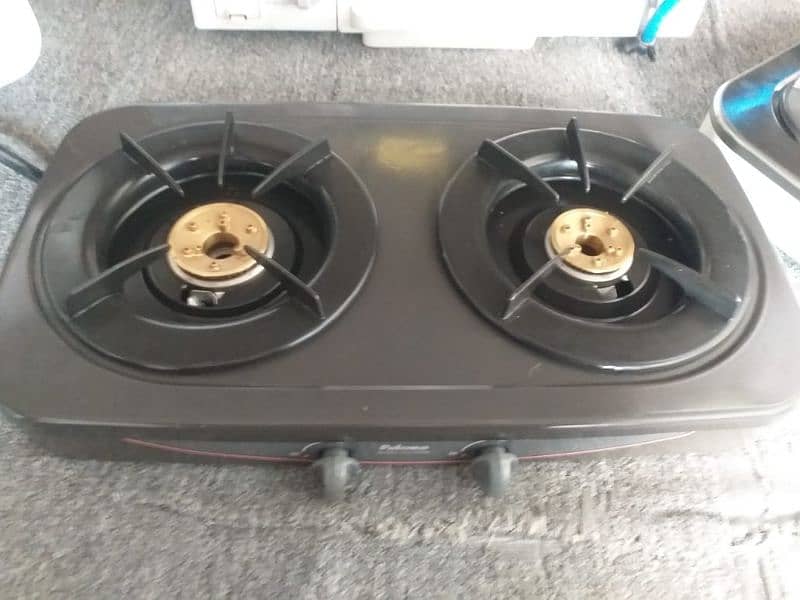 japani automatic two burner gas stove 0