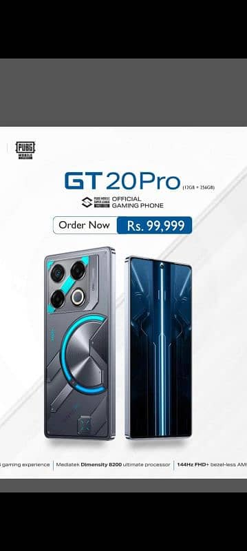 infinix gt 20 pro 0