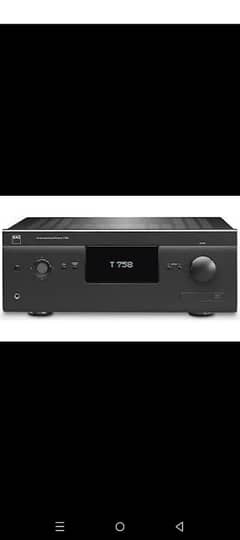 nad amplifier t758 dts hd master audio Dolby digital+7.2