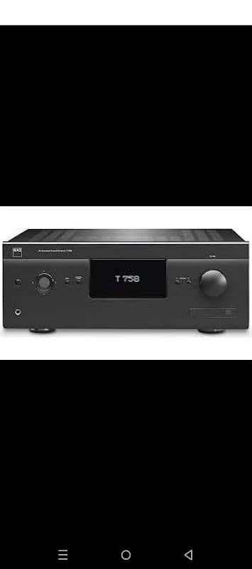 nad amplifier t758 dts hd master audio Dolby digital+7.2 0