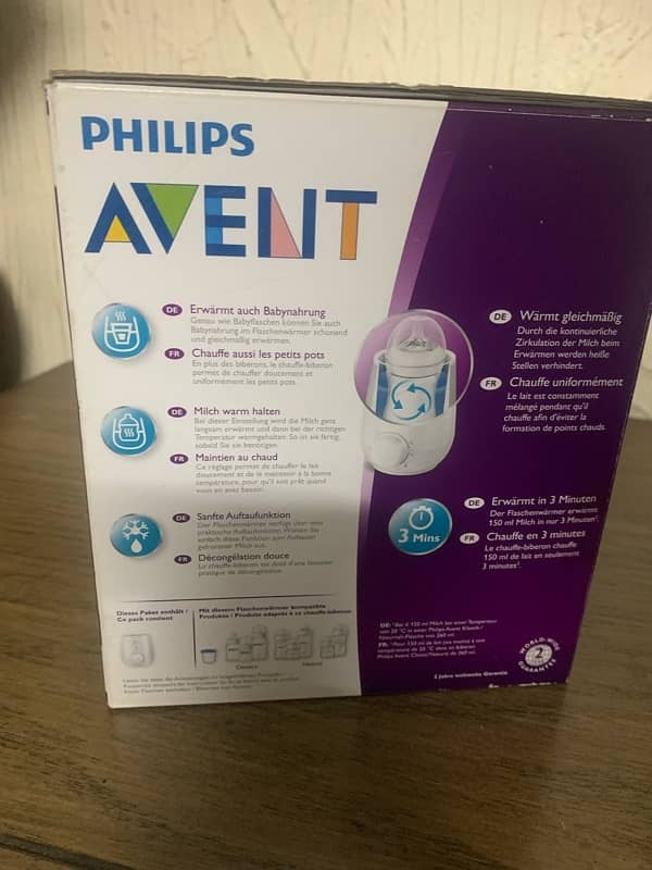 PHILIPS  AVENT FEEDER warmer 1