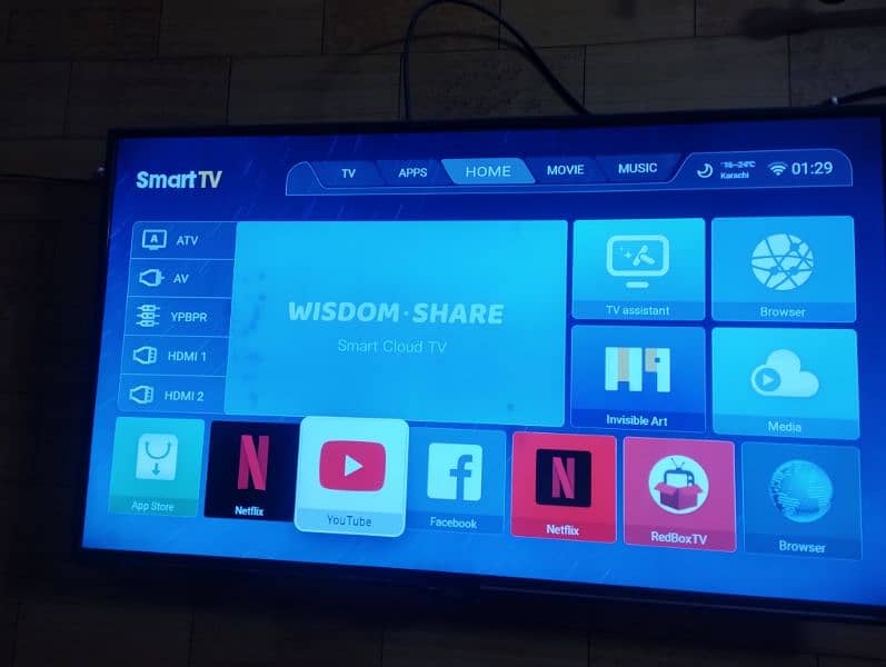 SAMSUNG SMART TV "55" INCH 1