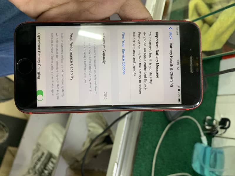 IPHONE SE2020 with BOX non PTA JV BH 76 8