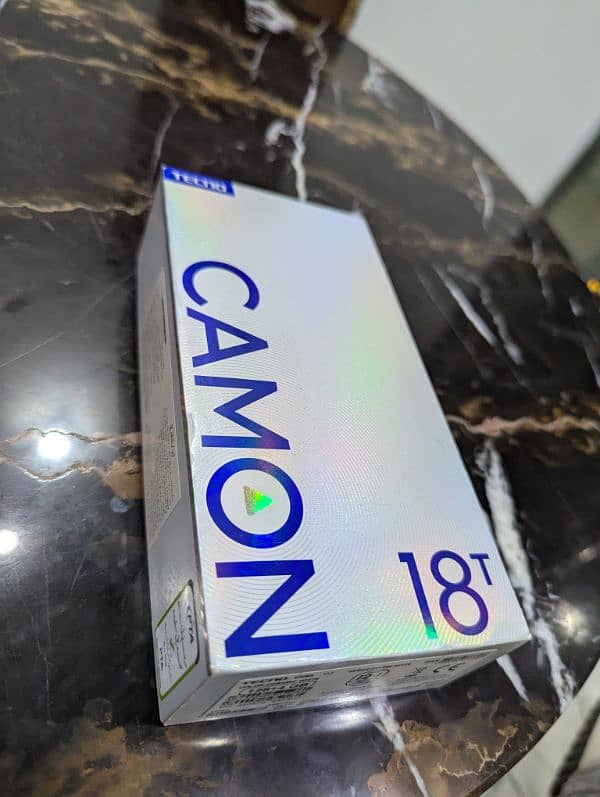 Techno Camon 18T office PTA approved excellent condition 0