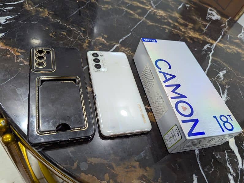 Techno Camon 18T office PTA approved excellent condition 12